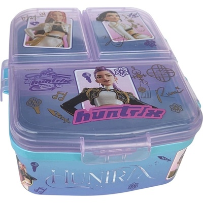 KPOP DEMON HUNTERS raňajkový box obedový box BENTO XL 4 priehradky