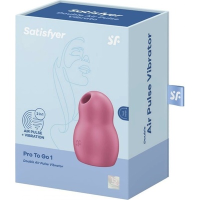 Satisfyer Pro To Go 1 double air red