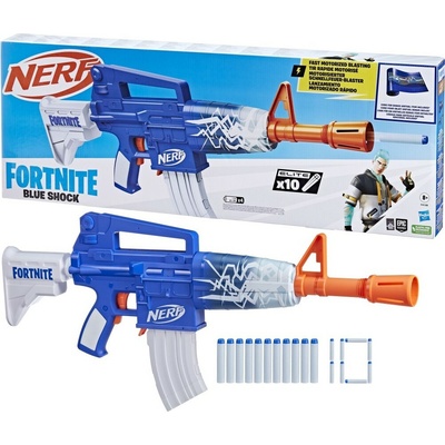 Nerf Hasbro Fortnite blue shock