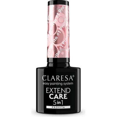 Claresa Gél lak Extend Care 5 in 1 Provita #1 5 g