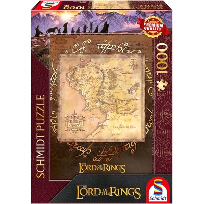 Schmidt Pán prstenů Středozem Herr der Ringe 1000 dílků
