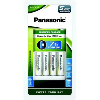 Panasonic BQ-CC17 Andvanced + 4x AA 1900 mAh K-KJ17MGD40E – Hledejceny.cz