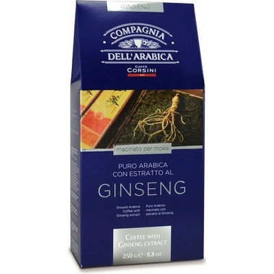 Corsini Caffe' Al Ginseng Moka mletá 250 g