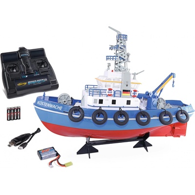 Carson RC Coastguard TC-08 loď modrá RTR 2,4GHz 1:24