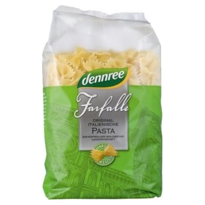 Dennree Farfalle těstoviny z tvrdé pšenice BIO 0,5 kg