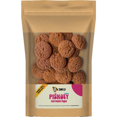 DINGO piškoty s červenou řepou bezlepkové 250 g – Hledejceny.cz