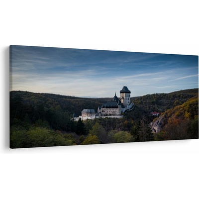 Obraz Karlštejn, jednodielne 250x125 cm