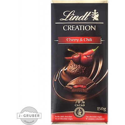 Lindt Creation 70% Cherry & Chilli 150 g