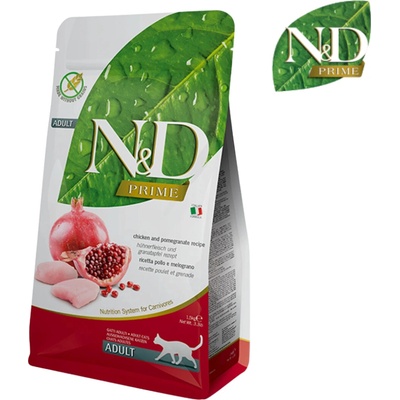 N&D GF cat Chicken & Pomegranate 1,5 kg
