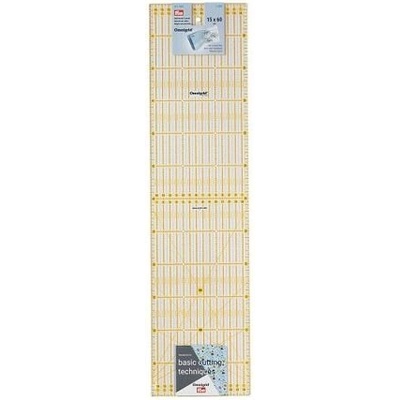 Patchworkové pravítko - Omnigrid - PRYM velikost 15 x 60 cm