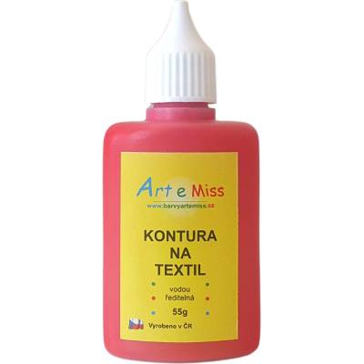 Artemiss Kontúra na textil 52 červená 55 g