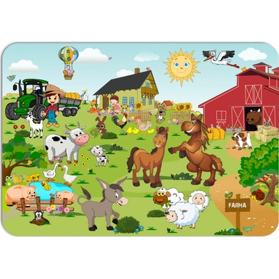 PokojovaDekorace.cz prostírání 068 Farma 43x30cm