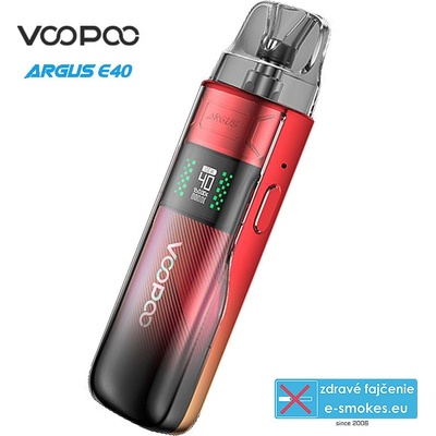 VOOPOO ARGUS E40 1800 mAh Modern Red 1 ks