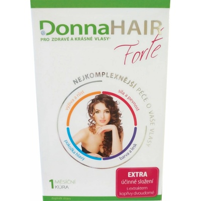 Donna Hair Forte 1-mesačná kúra 30 tabliet