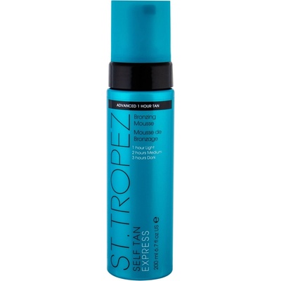 St.Tropez Self Tan Express rýchloschnúca samoopaľovacia pena pre postupné opálenie (1 Hour Tan Bronzing Mousse) 200 ml