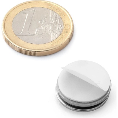 Magnetický klip na menovky gombík celokovový