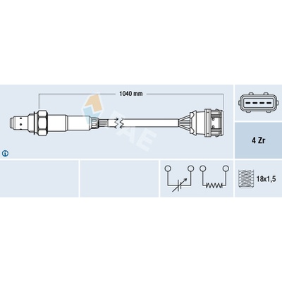 Lambda sonda FAE 77373