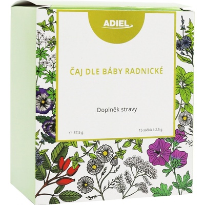 Adiel Čaj báby Radnické 3 x 15 x 2,5 g