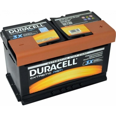 Duracell Extreme AGM 12V 80Ah 800A DE80AGM – Hledejceny.cz