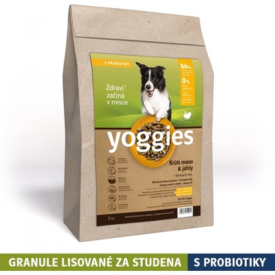 Yoggies Krůtí maso&jáhly 2 kg