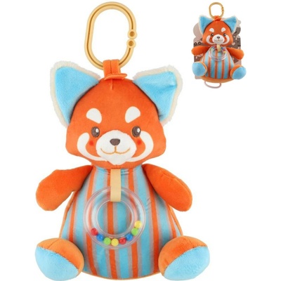 Teddies Liška plyš 22cm závěs na postýlku kočárek natahovací hrací stroje – Hledejceny.cz