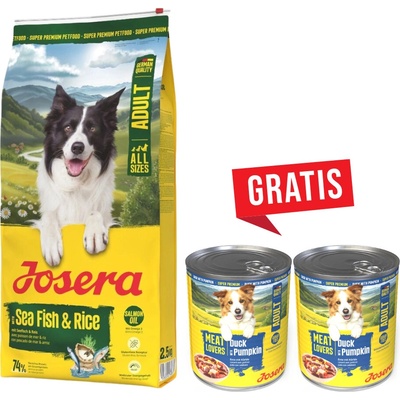 Josera High Protein Adult Sea Fish & Rice 12,5 kg