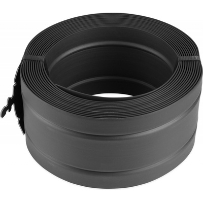 Obrubník zahradní skrytý 8 m - 12 cm černý