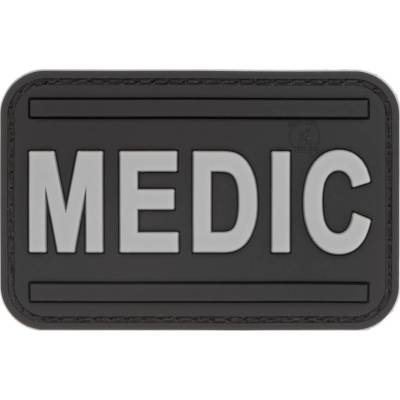 Gumená nášivka Jackets to Go MEDIC - čierna-sivá