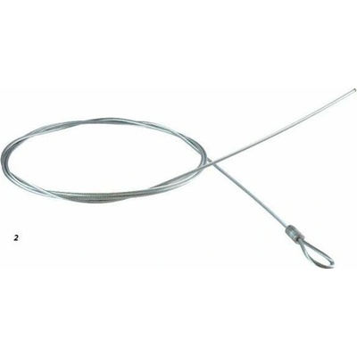 AMA Spojkové lanko s okem 3 mm, 2000 mm