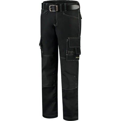Tricorp Unisex pracovní kalhoty TRICOPR Cordura Canvas Work Pants nízký pas T61 černá