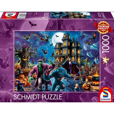 Schmidt Halloweenská noc 1000 dílků