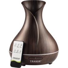 Transa Electronics Difuzér Vonná Aromaterapie Dálkové ovládání Časovač LED 300 ml hnědý