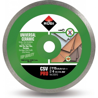 Rubi Diamantový kotúč 115 mm 25910
