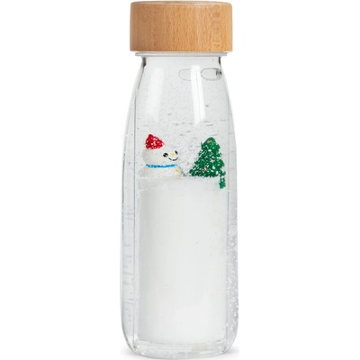Petit Boum Senzorická fľaša Snowman