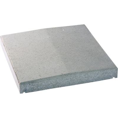 Deska zákrytová BEST V pro sloupky přírodní 500×500×70 mm