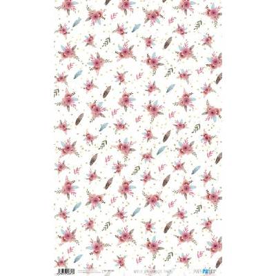 Rýžový papír 54x33 BOHO CHIC KVĚTINY - Rice Paper 54x33 BOHO CHIC FLOWERS