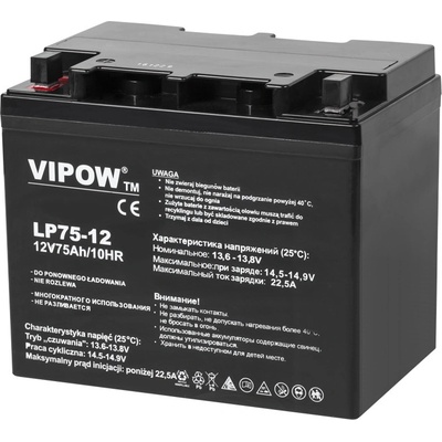 VIPOW 12V 75Ah