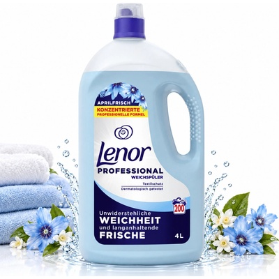Lenor Aprilfrisch Professional aviváž 4 l 200 PD