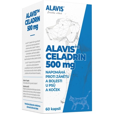 Alavis Celadrin pro psy a kočky 500 mg 60 tbl – Hledejceny.cz