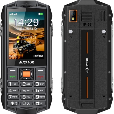 ALIGATOR R45 eXtremo černo-oranžová – Hledejceny.cz