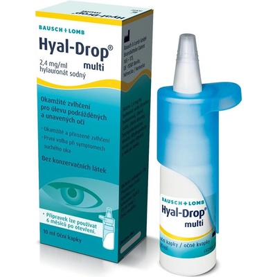 Bausch & Lomb Hyal-Drop multi 10 ml – Hledejceny.cz