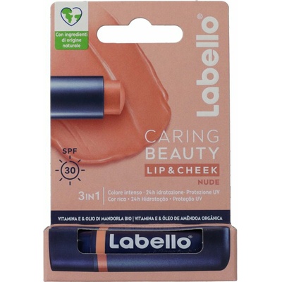 Labello Caring Beauty Nude farebný balzam na pery 4,8 g