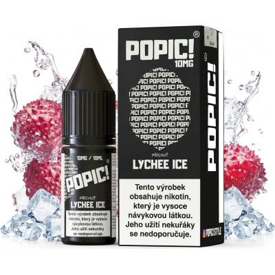 Popič! Salt Lychee Ice 10 ml 10 mg