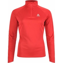 Odlo Essential 1/2 Zip červená biela