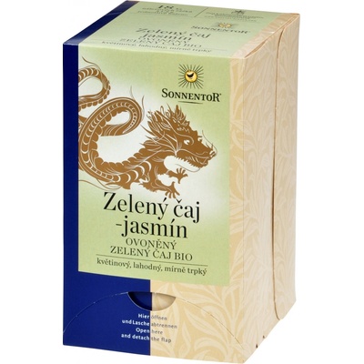 Sonnentor Zelený jasmín bio 18 x 1,5 g