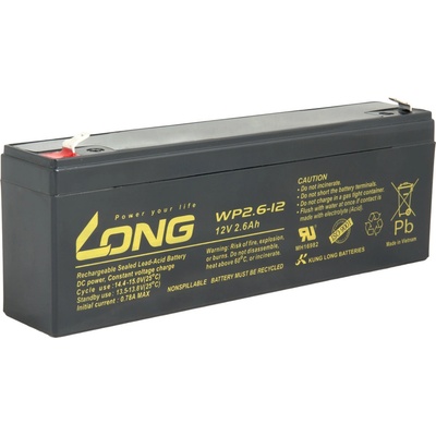 LONG 12V 2,6Ah F1 (WP2.6-12) PBLO-12V002,6-F1A – Hledejceny.cz