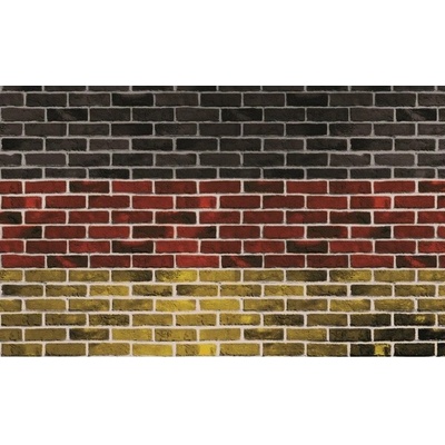 Preinterier FT4564 Fototapeta na stenu Nemecká vlajka vlies 104cm x 70cm