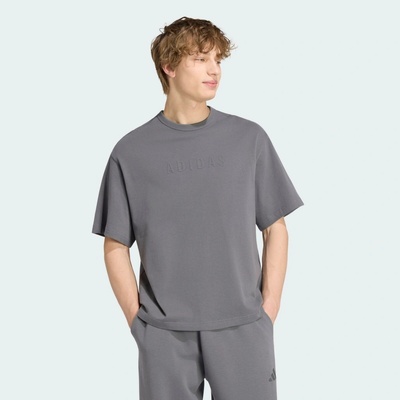 Adidas Tričko Soft Lux Graphic šedá