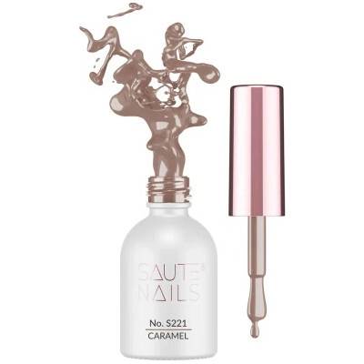 Gél lak na nechty Saute Nails S221 Caramel 8 ml