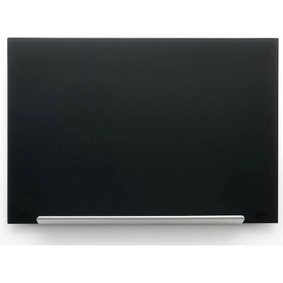 Nobo Diamond Glass Board Magnetic Black 1264 x 711 mm